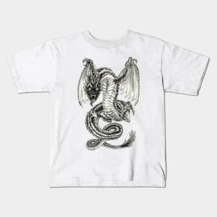 Black Dragon Kids T-Shirt